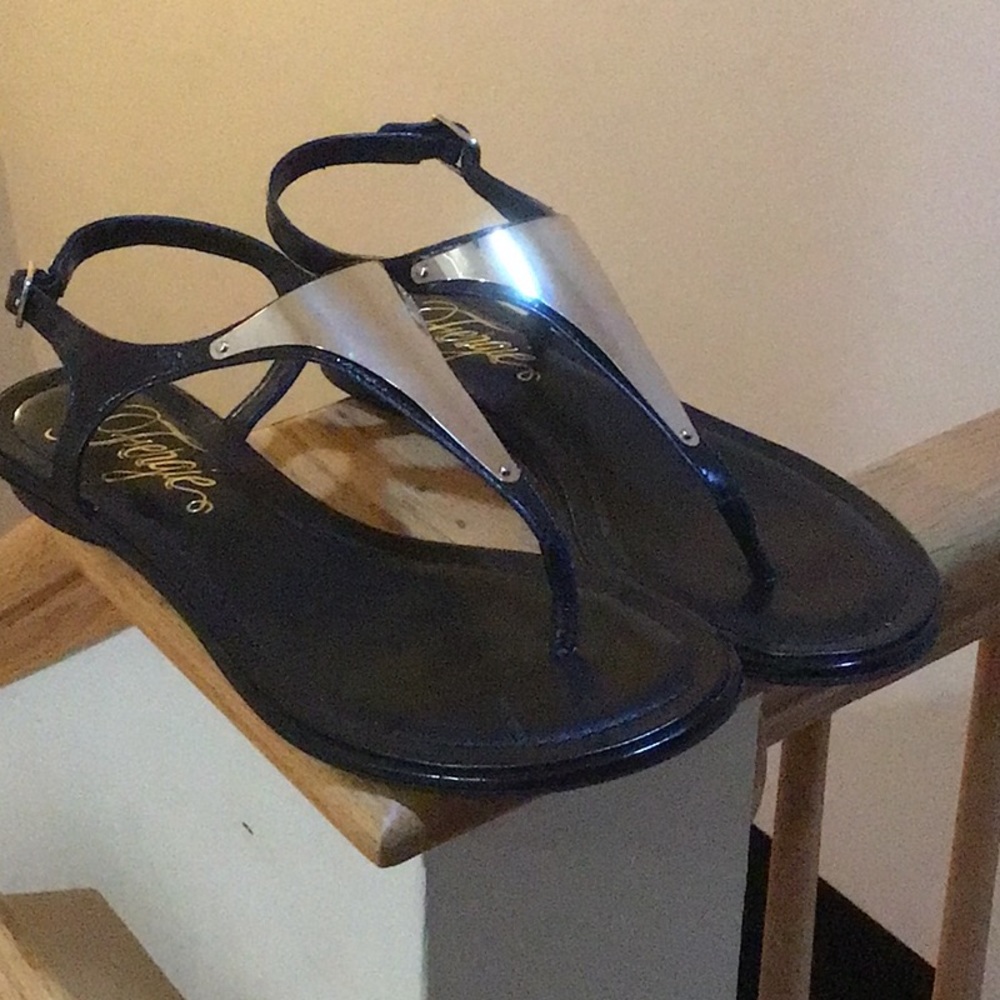 Fergie Boho Leather Sandals. NWOT
